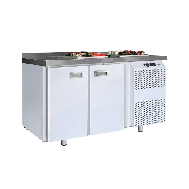 Стол холодильный Finist СХСк-700-2 с полимерным покрытием 1400x700x850 мм