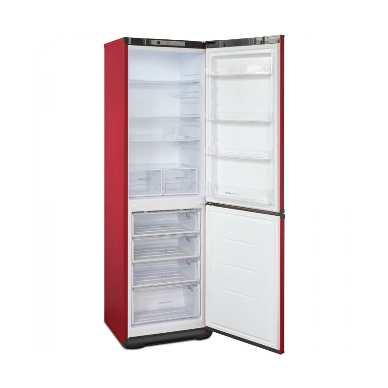 Холодильник-морозильник Бирюса H649 красный