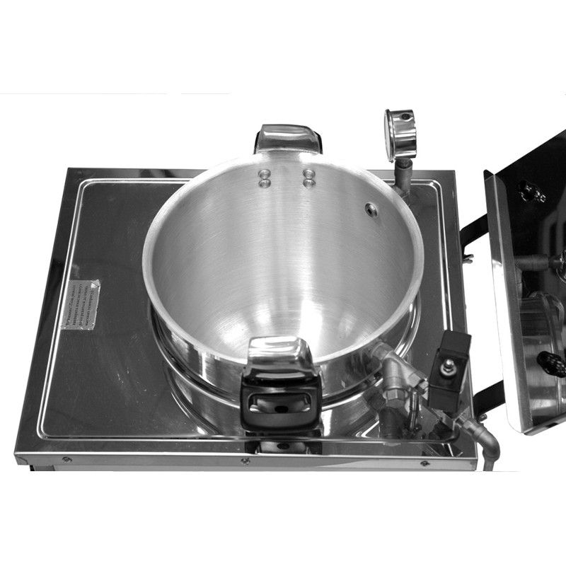 Фритюрница электрическая Kocateq PFE16 для жарки под давлением с 1 ванной 10 л
