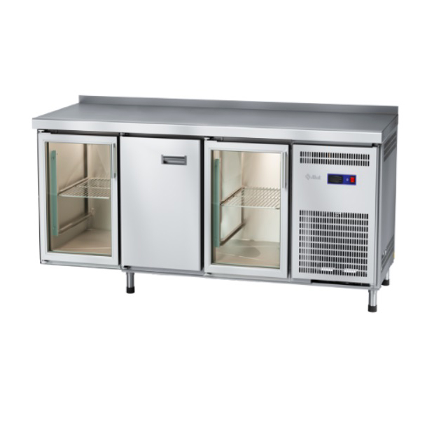 картинка Стол холодильный Abat СХН-60-02 (дверь-стекло, дверь, дверь-стекло)
