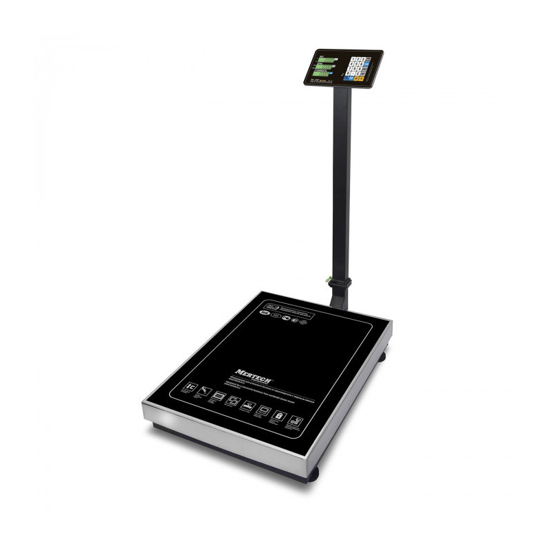 картинка Торговые весы Mertech M-ER 333 ACLP-300.50/100 "TRADER" с расчетом стоимости товара LCD