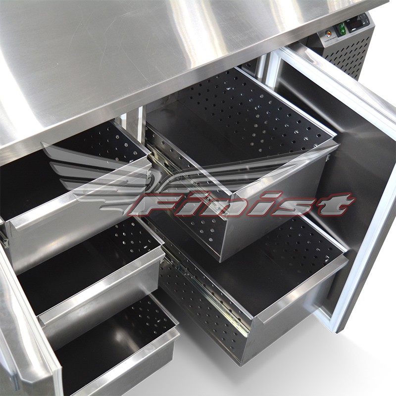 Стол холодильный Finist СХС-600-0/6(3С) 1810x600x850 мм
