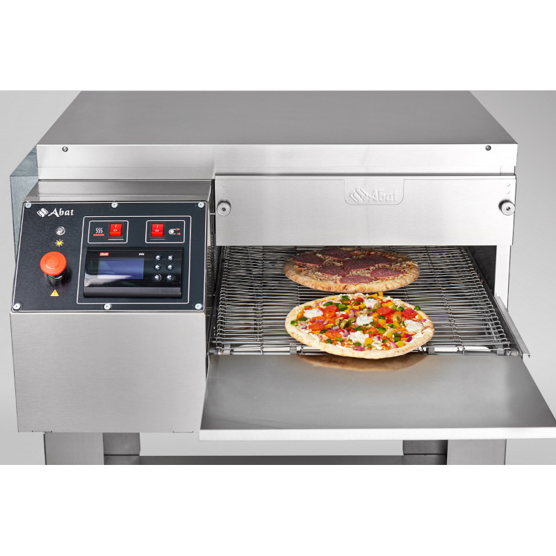 Конвейерная печь для пиццы Abat ПЭК-400 с дверцей