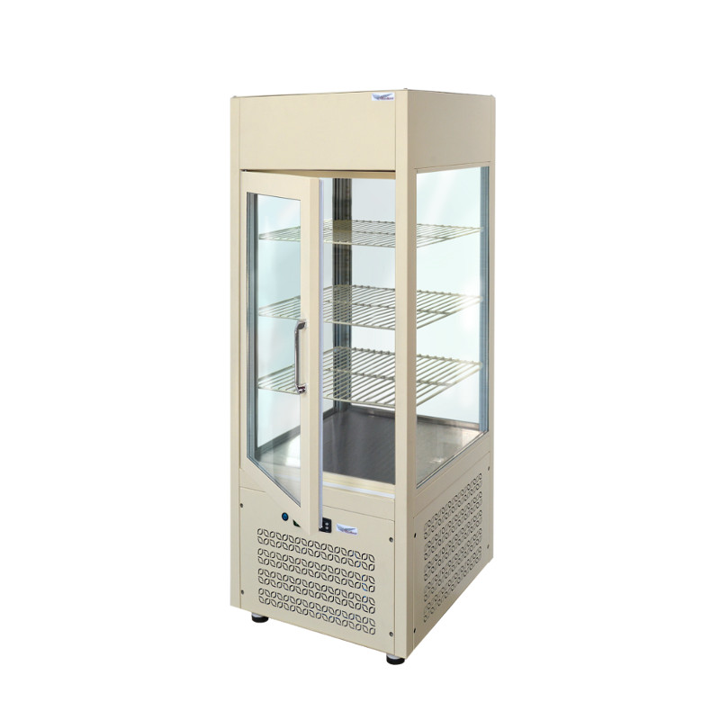 Вертикальная кондитерская холодильная витрина Finist Nataly N-1500 мм крашенная сталь