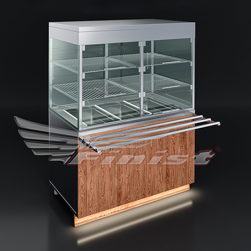 картинка Прилавок-витрина для холодных закусок Finist ПВХв1200