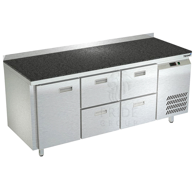 Холодильный стол Техно-ТТ СПБ/О-422/14-1806 1 дверь 4 ящика