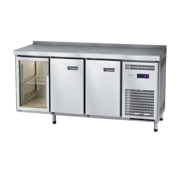 Стол холодильный Abat СХС-70-02 (дверь-стекло, 2 двери)