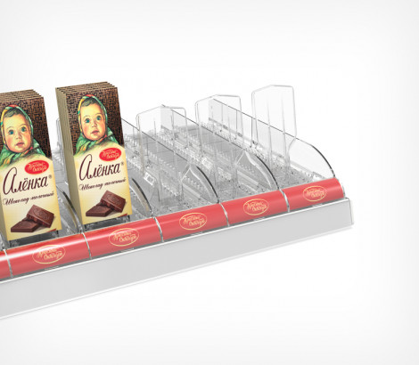 картинка Набор для выкладки плиточного шоколада CHOCO-TRAY односекционный