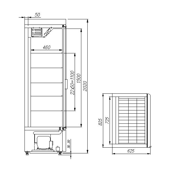 картинка Шкаф холодильный Carboma R560Св