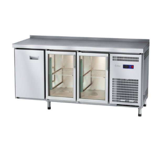 Стол холодильный Abat СХН-70-02 (дверь, 2 двери-стекло)