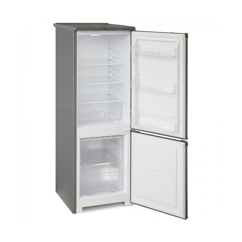 Холодильник-морозильник Бирюса M118 металлик