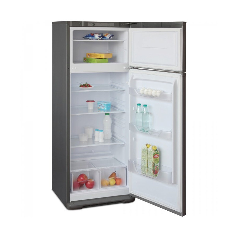 Холодильник-морозильник Бирюса W135 графитовый