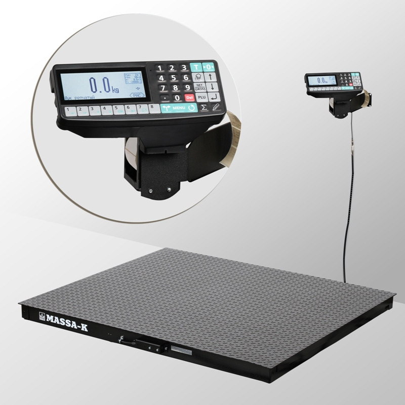 Весы Масса-К 4D-PМ-12/10-500-RP с печатью этикеток и регистрацией товароучетных операций