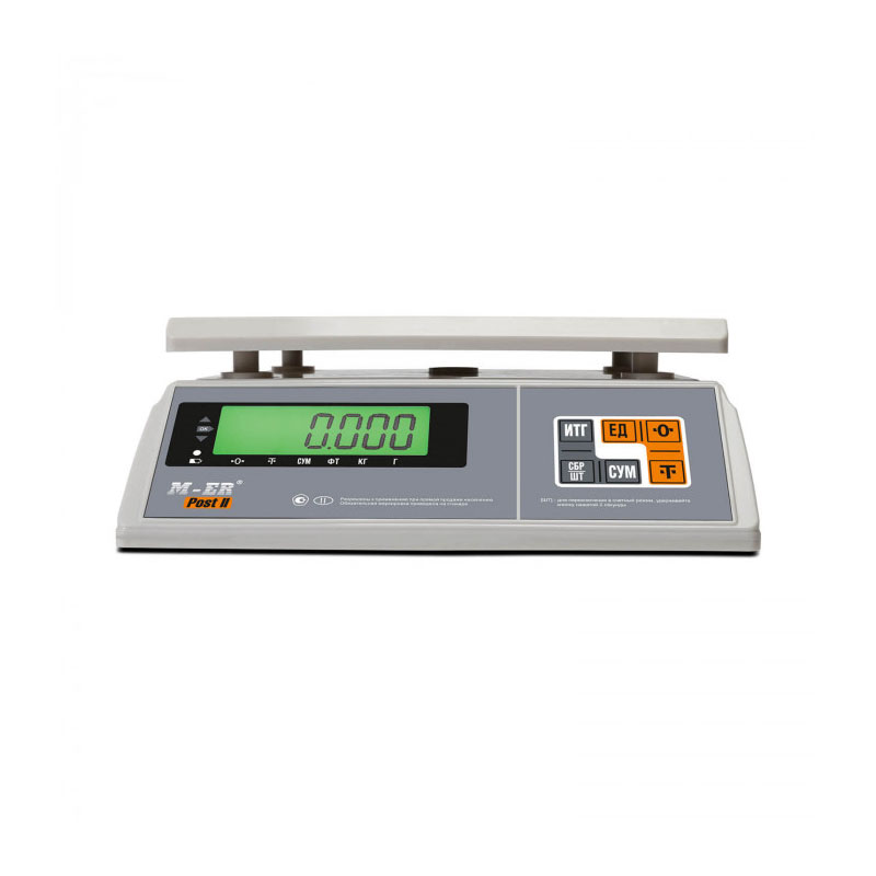 картинка Порционные весы Mertech M-ER 326 AFU-3.01 "Post II" LCD USB-COM