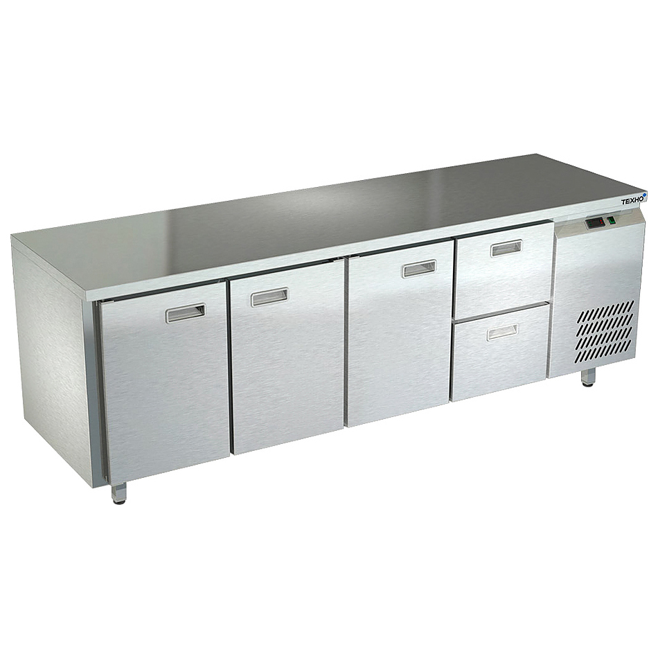 картинка Холодильный стол Техно-ТТ СПБ/О-122/32-2206 3 двери 2 ящика