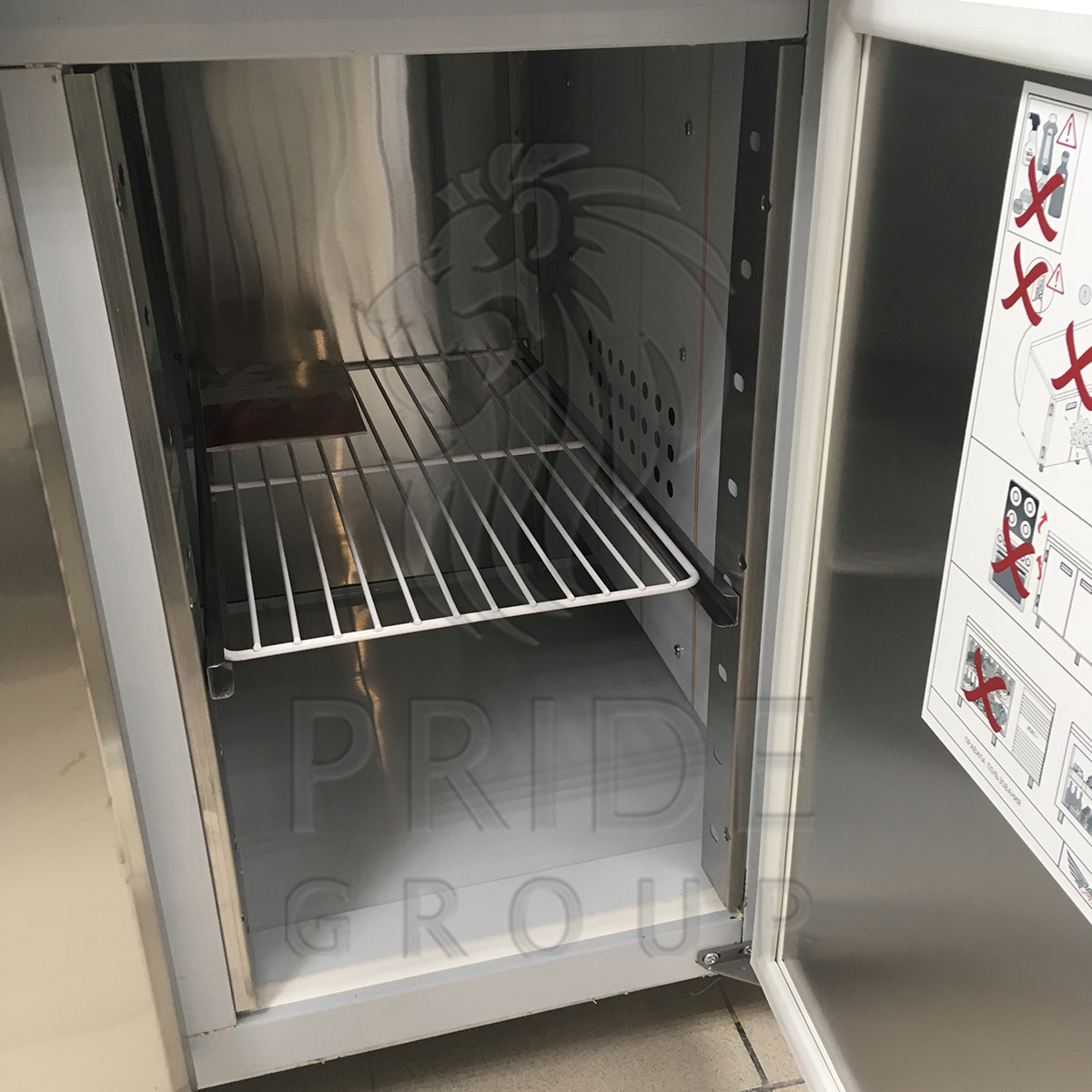 Стол холодильный для пиццы Finist СХСпцг-700-2 гранит 1400х700х850 мм