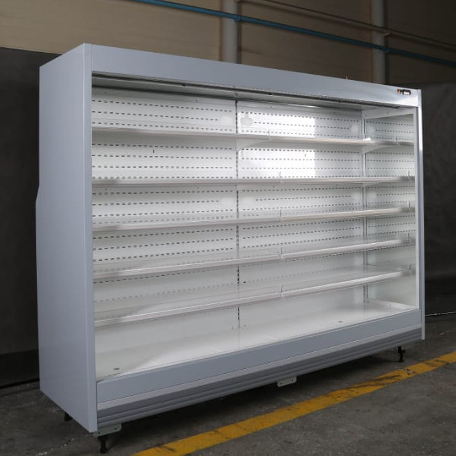 Холодильная горка Ариада Полтава BC79-1250 со встроенным агрегатом без боковин