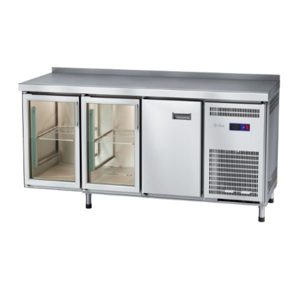 картинка Стол холодильный Abat СХН-70-02 (2 двери-стекло, дверь)