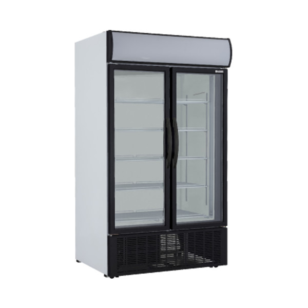 картинка Шкаф холодильный с 2 стеклянными дверьми и канапе Ugur USS 1000 D2KL