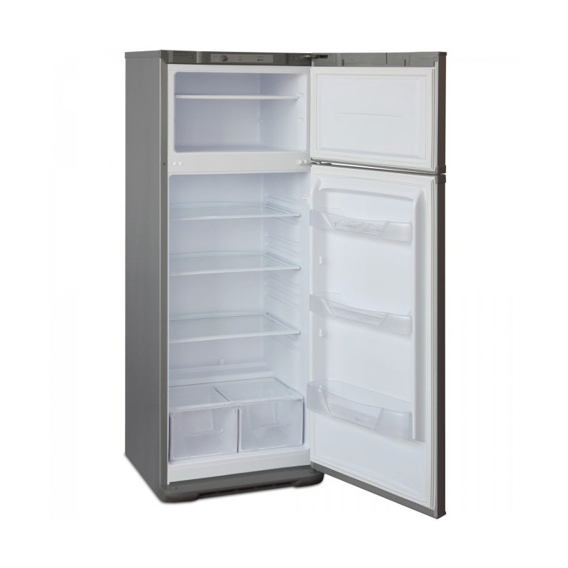 Холодильник-морозильник Бирюса M135 металлик