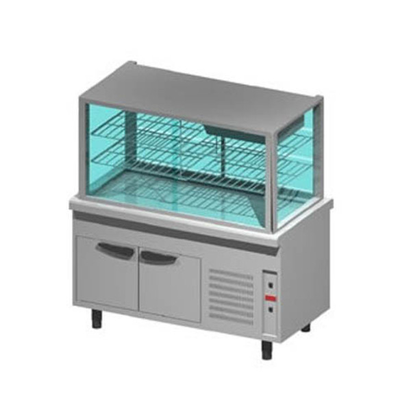 Витрина холодильная EMAINOX VTRPA 12 8035237 с охлаждаемой поверхностью на шкафу