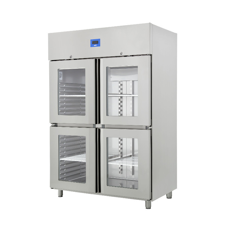 Шкаф холодильный Ozti GN 1200.11 NMV K HC, K3 стеклянные двери