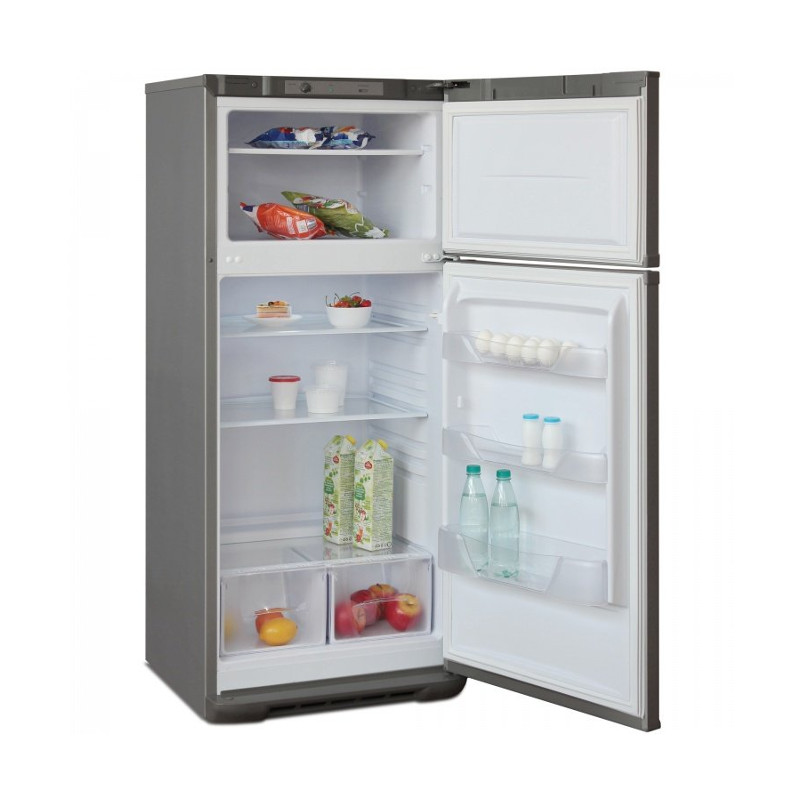 Холодильник-морозильник Бирюса M136 металлик