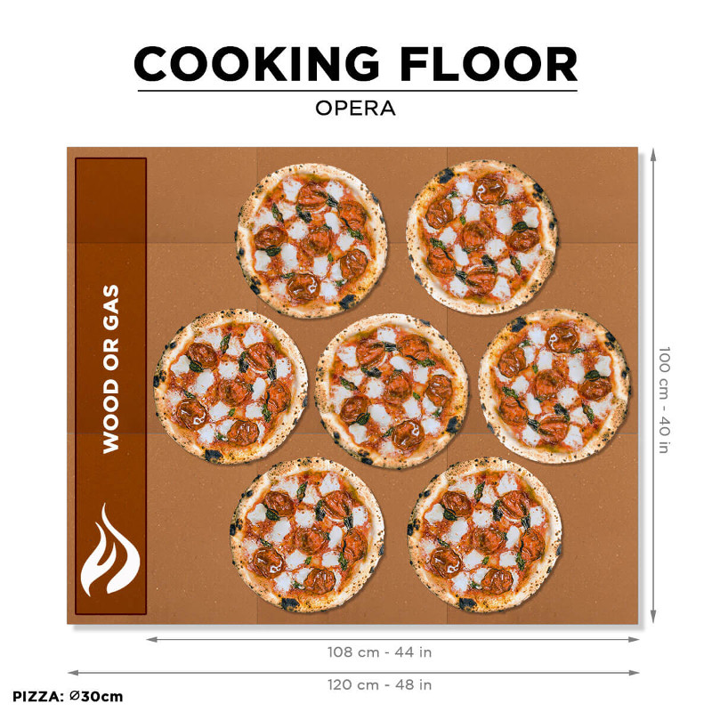 Печь для пиццы дровяная Alfa Pizza Opera Top