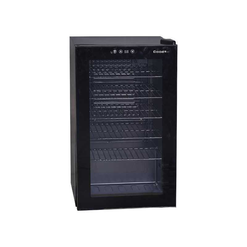 картинка Шкаф холодильный со стеклом Cooleq TBC-65 черный