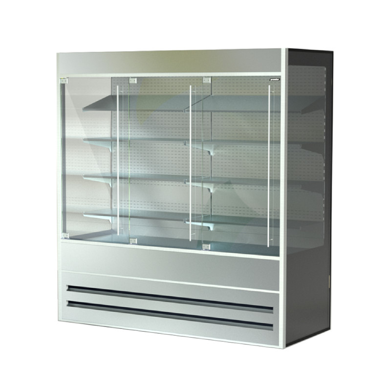 картинка Холодильная витрина Premier ВВУП1-0,95ТУ/ЯЛТА-1,3/ фрукт нержавеющая сталь