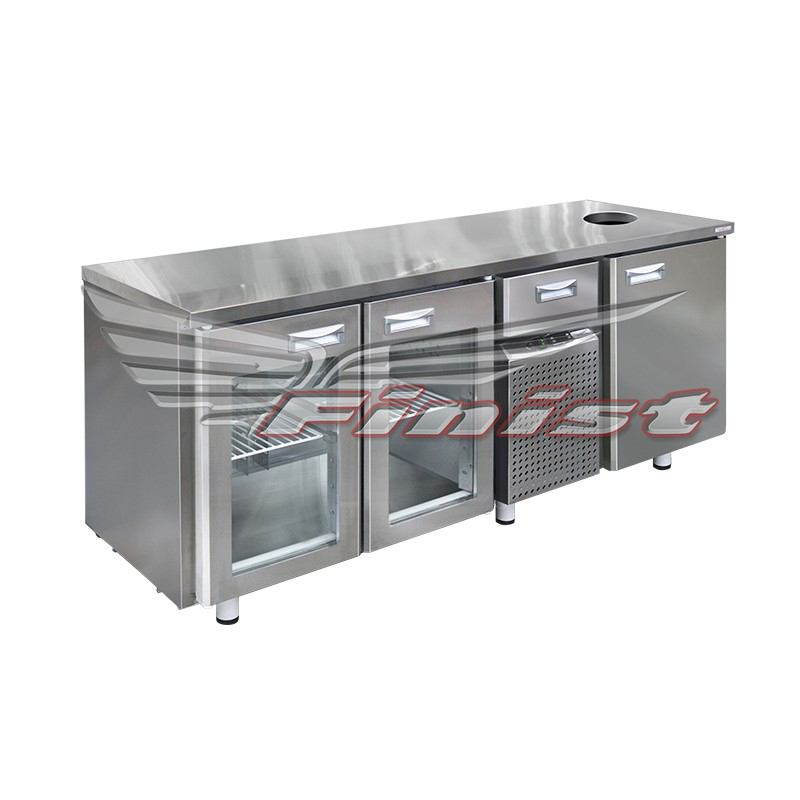 Стол холодильный Finist СХСns-700-3 с нейтральной секцией 1810x700x850 мм
