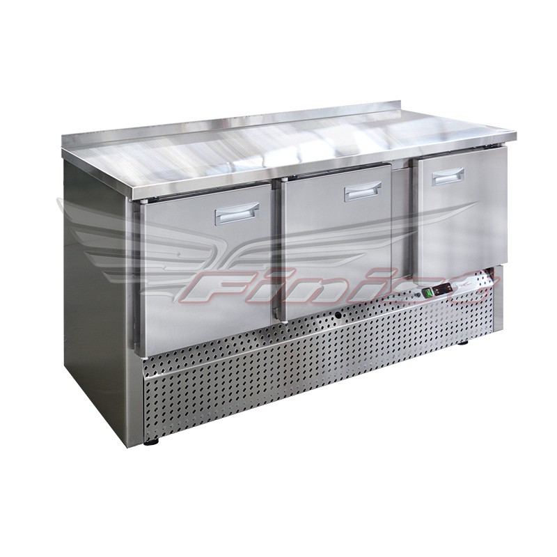 картинка Стол морозильный Finist НХСн-500-3 нижний агрегат 1485x500x850 мм
