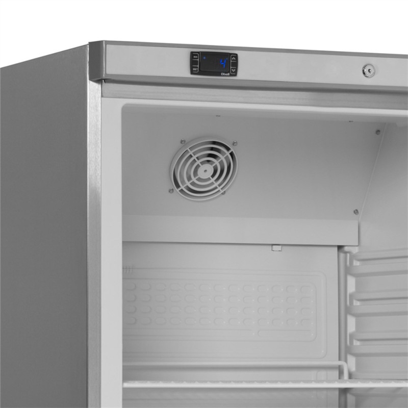 картинка Шкаф холодильный с глухой дверью Tefcold UR200S нержавеющий