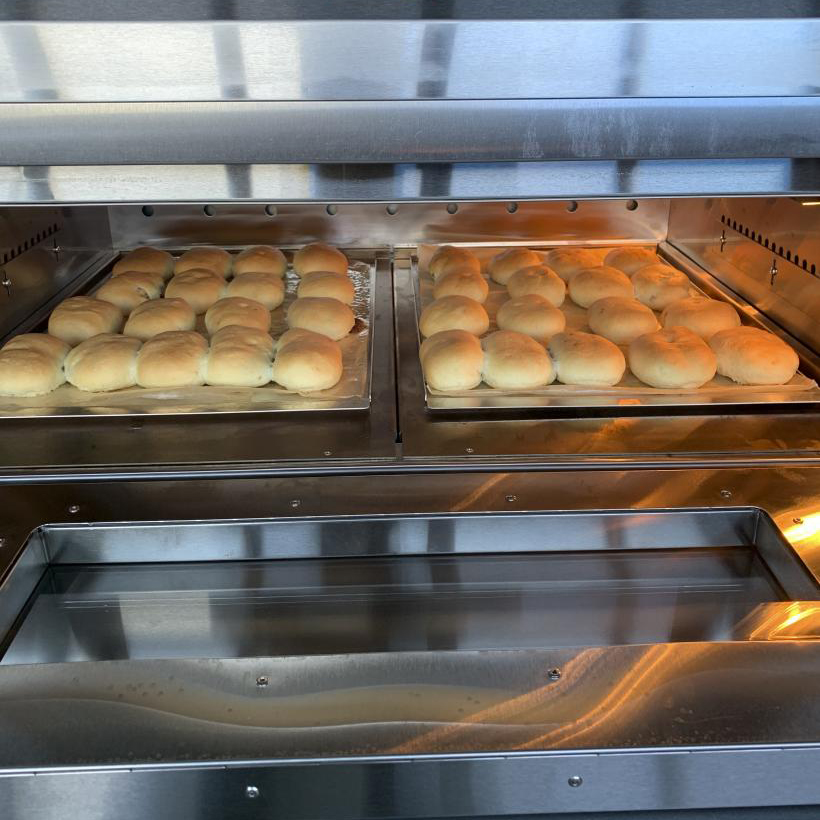 картинка Шкаф пекарский подовый газовый Grill Master ШЖГ/3 (с пароувлажнением, +400°C)
