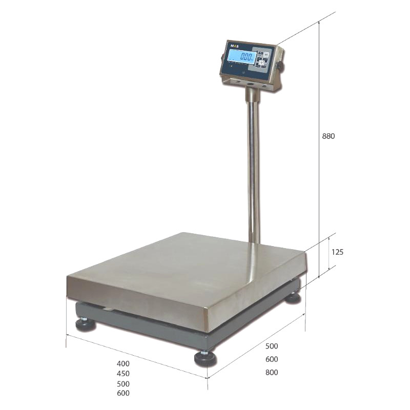 Весы электронные напольные MAS PM1H-100-4050