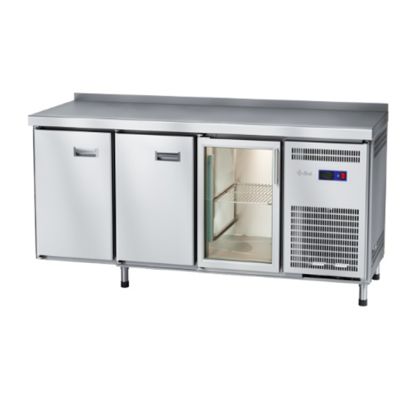 Стол холодильный Abat СХН-60-02 (2 двери, дверь-стекло)