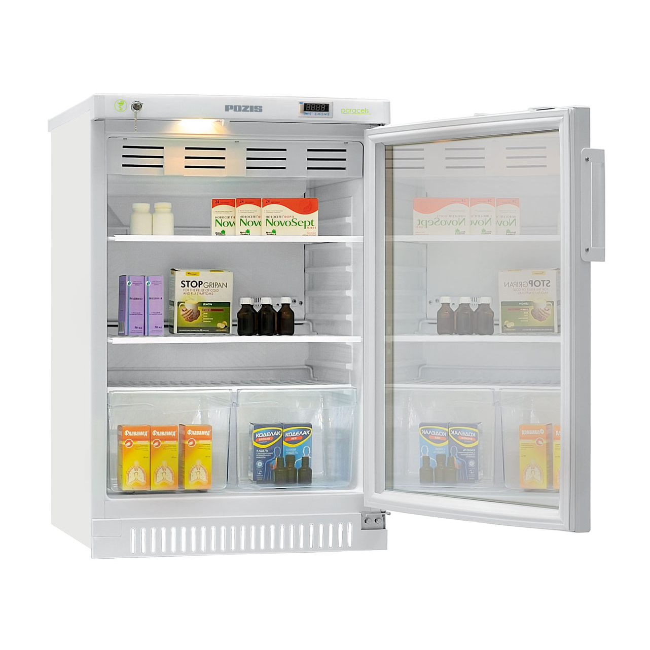 картинка Холодильник фармацевтический "POZIS" ХФ-140-2