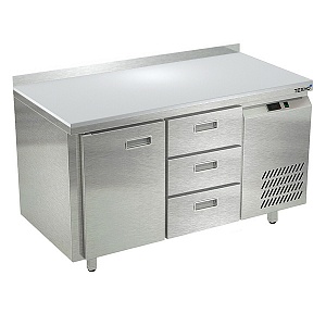 картинка Холодильный стол Техно-ТТ СПБ/О-622/13-1307 1 дверь 3 ящика