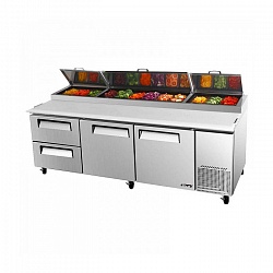 картинка Холодильный стол для сбора пиццы Turbo Air CTPR-93-2D-2