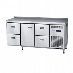 картинка Стол холодильный Abat СХН-60-02 (ящики 1/2, дверь, ящики 1/2)