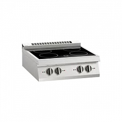 картинка Плита стеклокерамическая 900 серии Apach Chef Line SLRV89