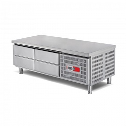 картинка Низкий холодильный стол с 4 ящиками Fornazza NHF4-200