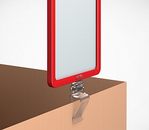 картинка Универсальная клипса-держатель пластиковой рамки с регулируемым углом наклона FRAME CLAMP