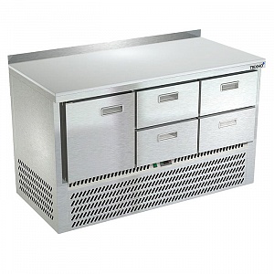 картинка Холодильный стол Техно-ТТ СПН/О-622/14-1406 1 дверь 4 ящика