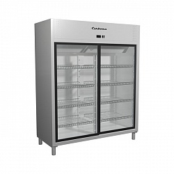 картинка Шкаф холодильный Carboma R1400К INOX