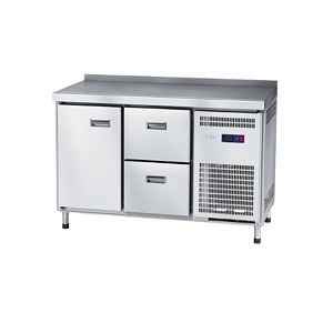 картинка Стол холодильный Abat СХС-60-01-СО (дверь, ящики 1/2) охлаждаемая столешница