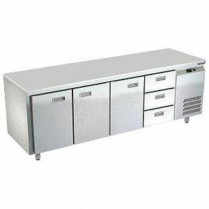 картинка Холодильный стол Техно-ТТ СПБ/О-522/33-2206 3 двери 3 ящика